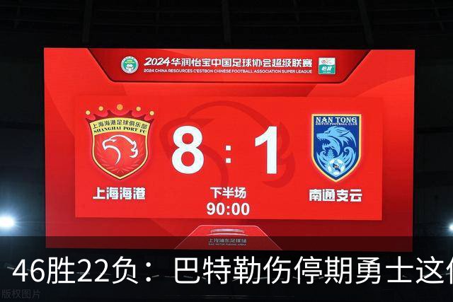 46胜22负：巴特勒伤停期勇士这份战绩，等他1月复出